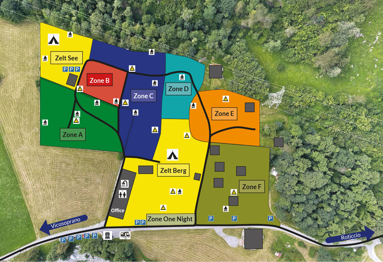 Camping Map